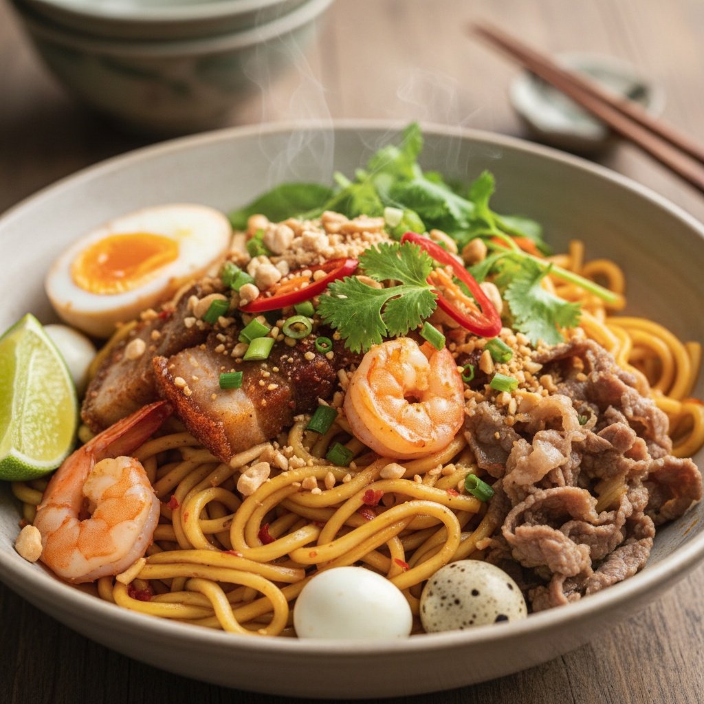 MÌ TRỘN CAY THẬP CẨM