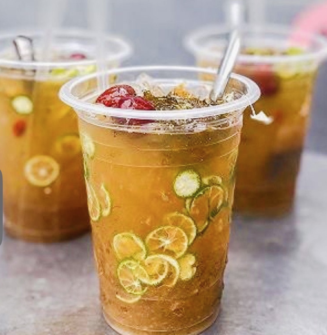 TRÀ CHANH XÍ MUỘI MẬT ONG (700ml)