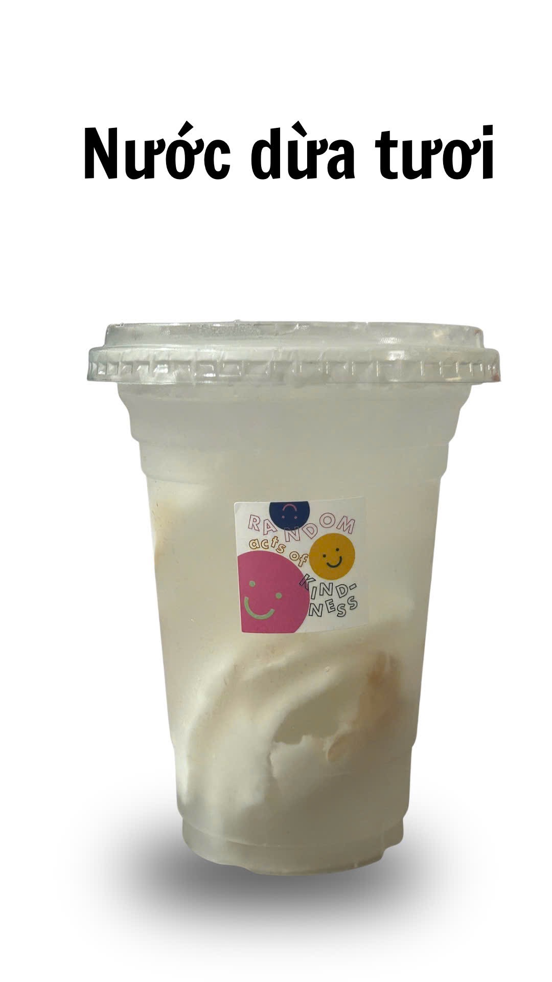 Nước dừa tươi ( không đường ) 