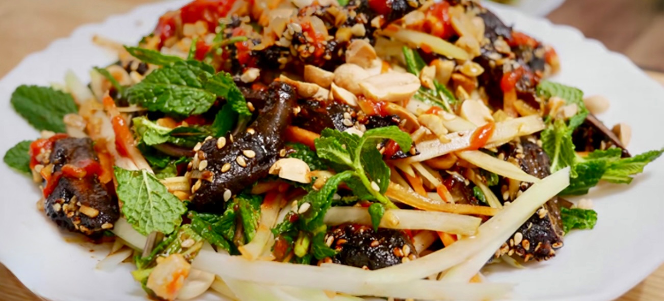 Gỏi Khô Bò & Gan Rim