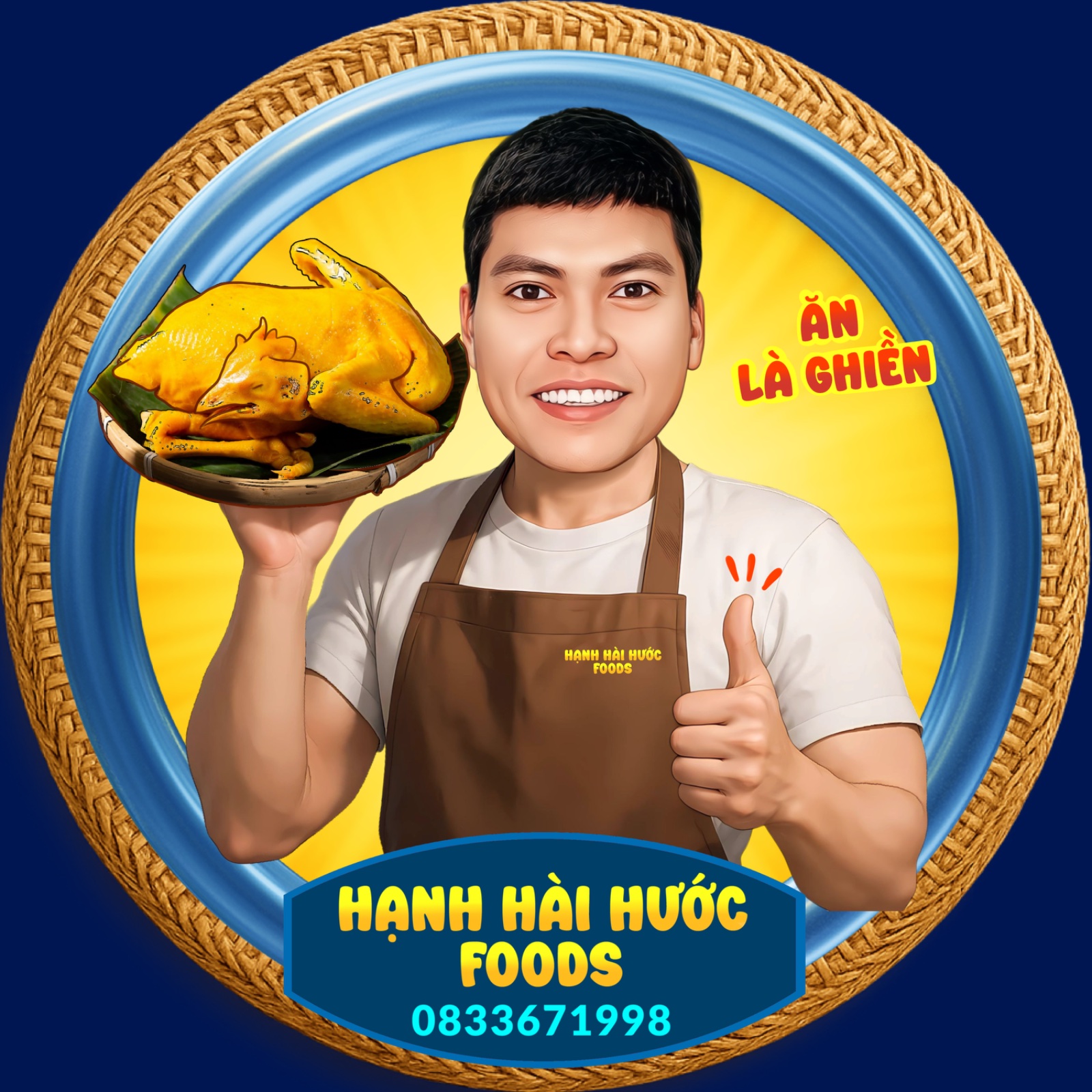 Gà Ủ Muối Hoa Tiêu Đà Nẵng - Hạnh Hài Hước Food