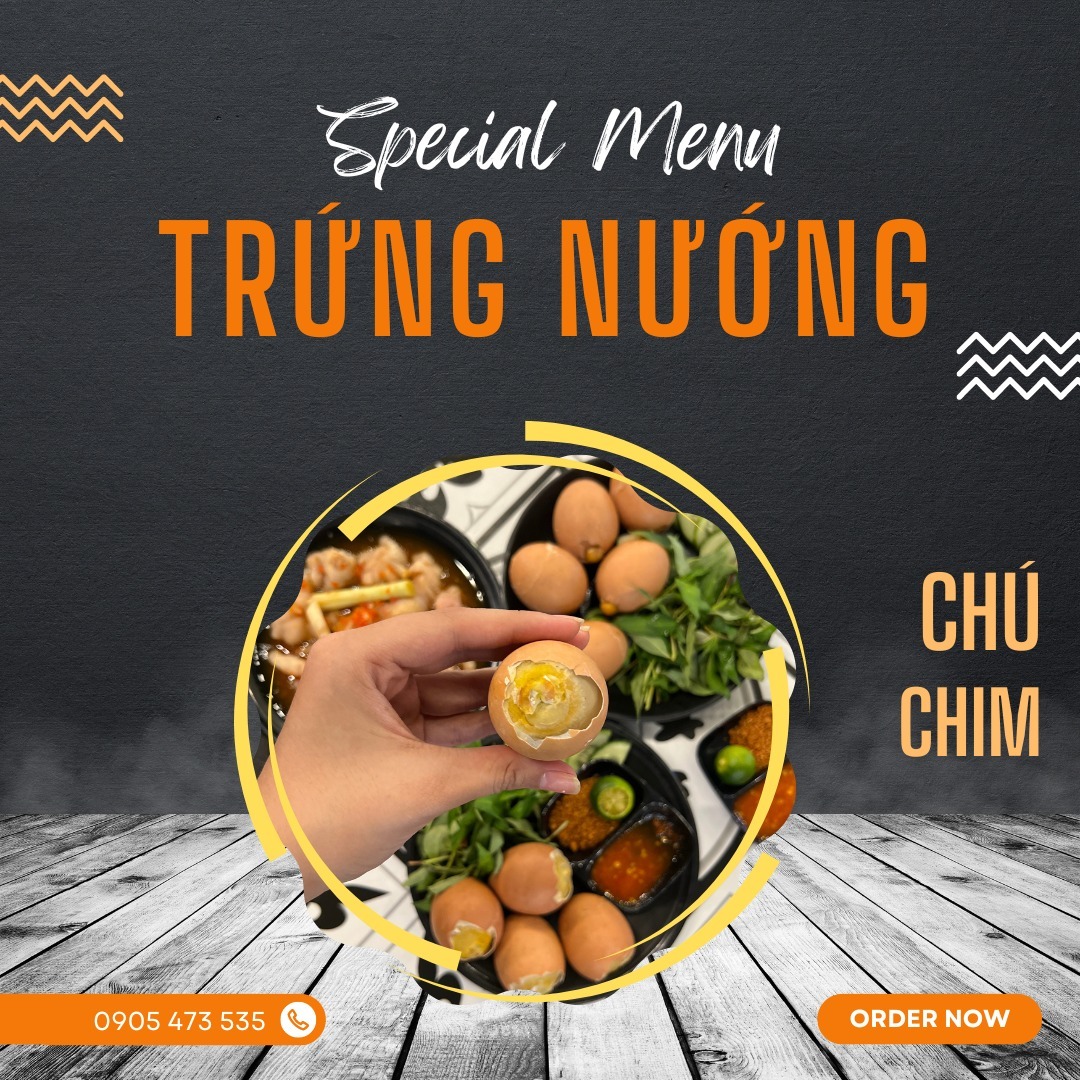 Trứng gà nướng Thái Lan số 1 Đà Nẵng - Trà Sữa Chú Chim