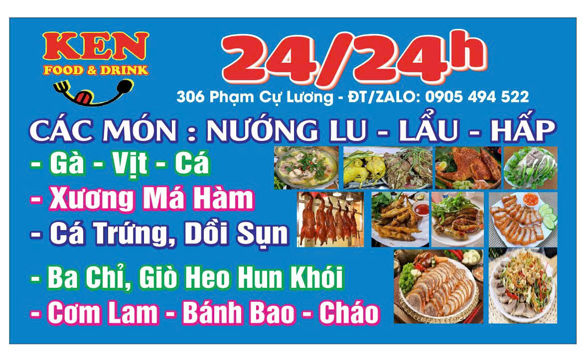 GÀ- VỊT- BA CHỈ QUAY LU . KEN FOOD