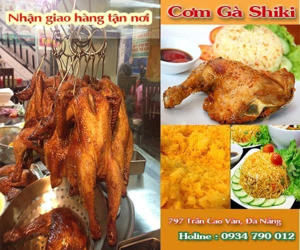 Cơm Gà Xối Mỡ Shiki