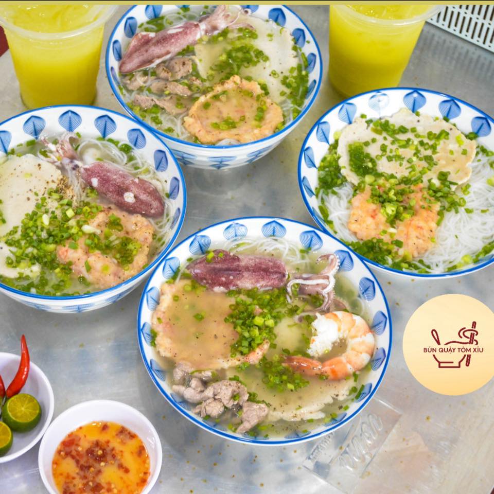 Bún Quậy Tôm Xíu