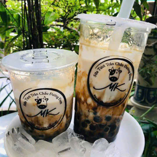 Bò Sữa MK - Sữa Tươi Trân Châu Đường Đen