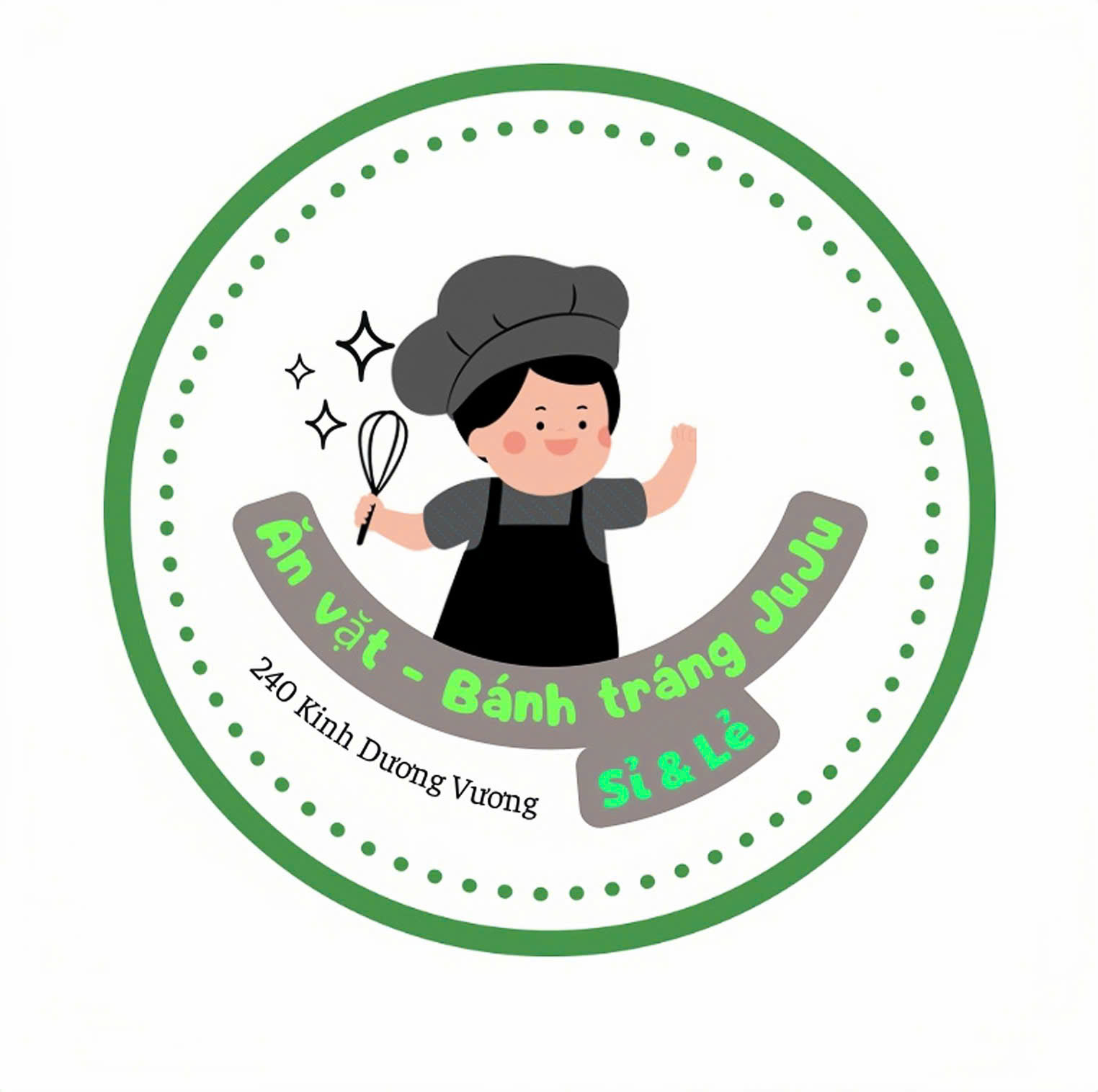 Bánh tráng lòng đào JuJu