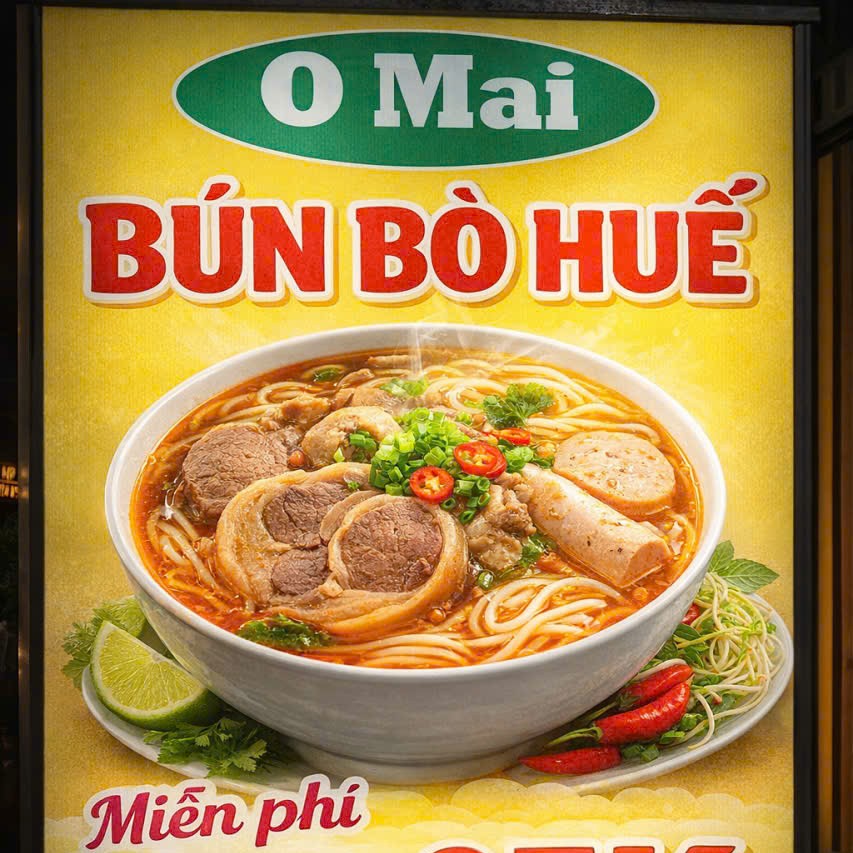 Bún Bò Huế O Mai