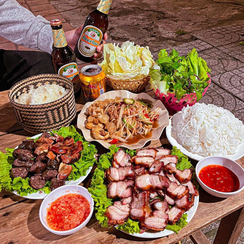 Tiến Sụm Lào & Nướng
