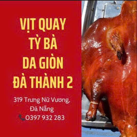 Vịt Quay Da Giòn Đà thành CS2 319 Trưng Nữ Vương 