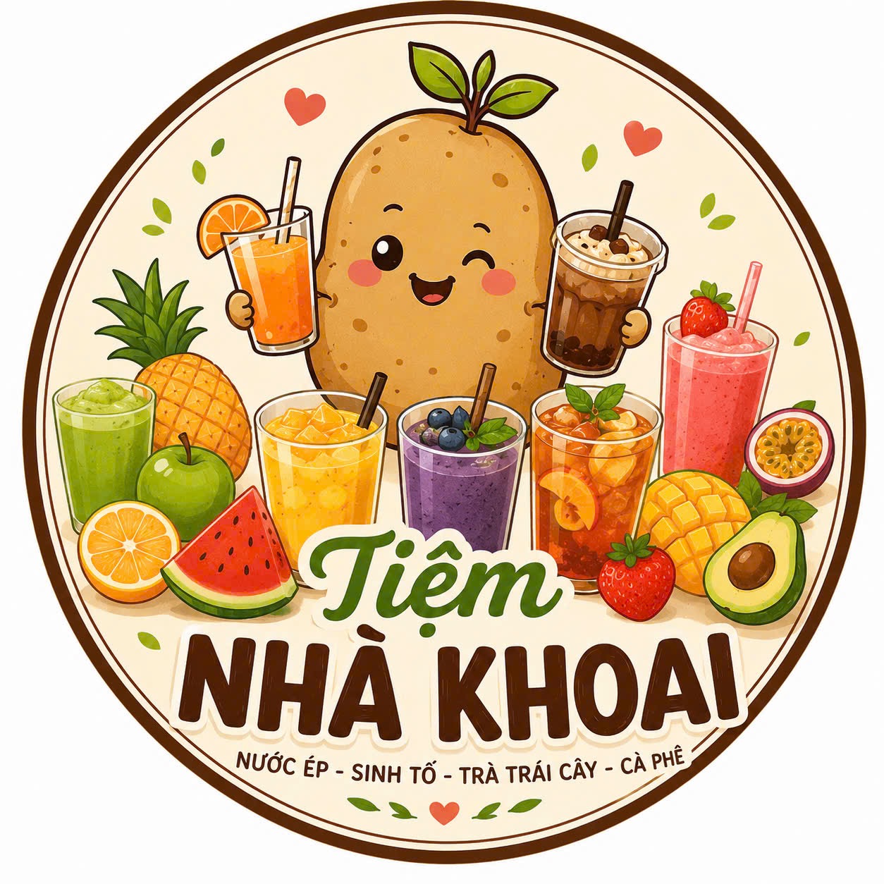 Trà Trái Cây, Nước Ép & Cà Phê - Khoai