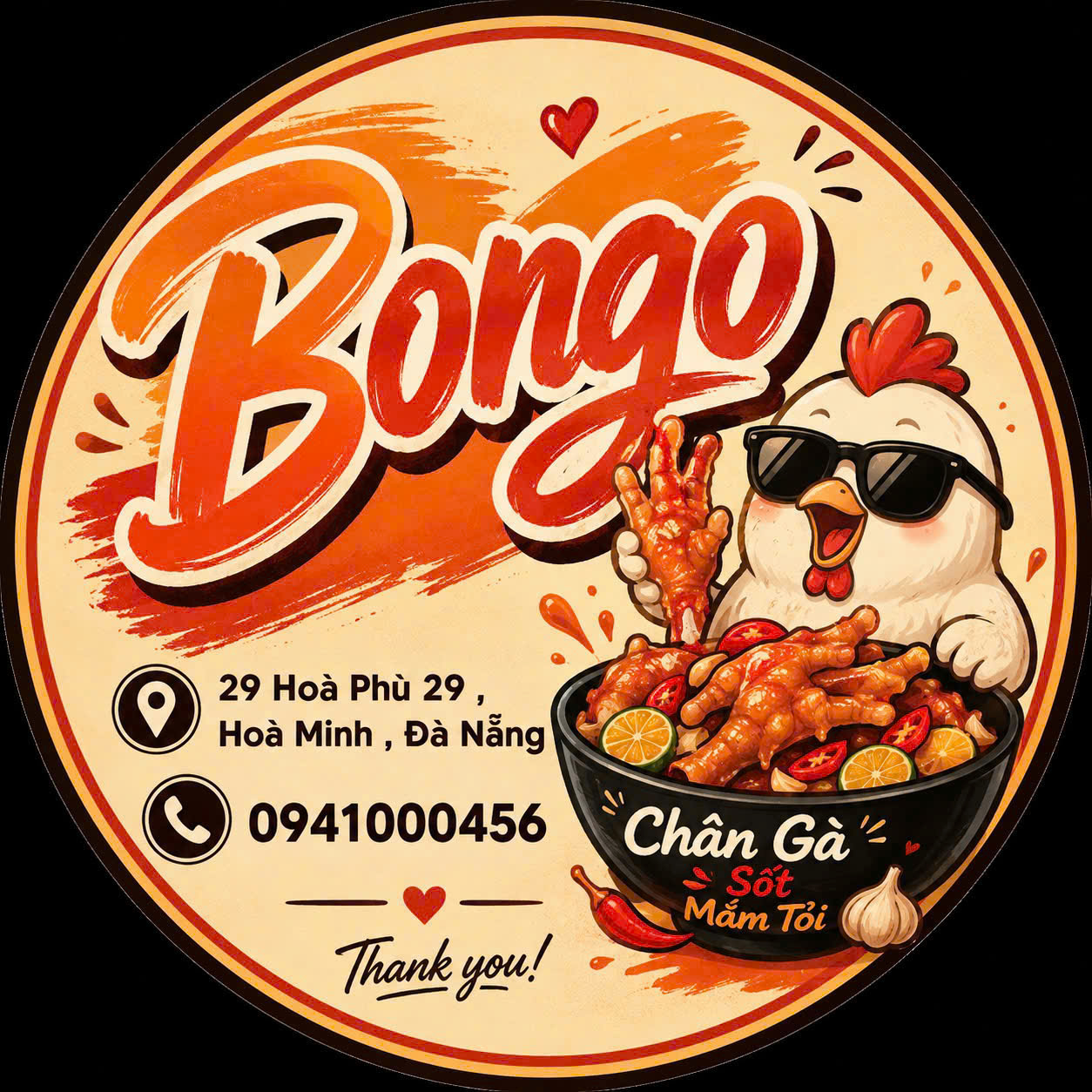 BONGO -CHÂN GÀ NGON HẾT VỊ 